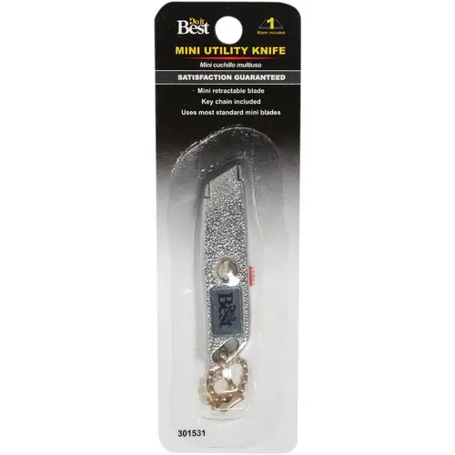 Do it MK4-DIB Metal Micro Retractable Utility Knife Gray
