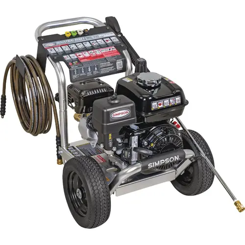 Simpson 61095/IR3030212 Pressure Washers 3000 psi at 3.0 GPM HONDA GX200 with AAA Triplex Pump Cold Water Gas Professional Pressure Washer