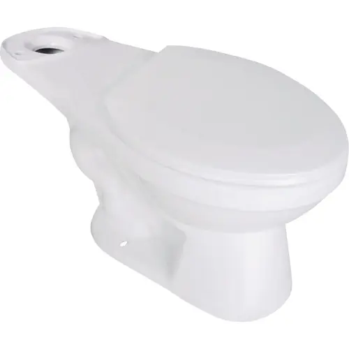 CMI 572-8288 Compass Manufacturing Saranac White Elongated 16-1/2 In. Tall Grab-N-Go Toilet Bowl