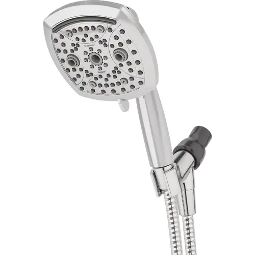 Oxygenics 87177 Contour 9-Spray 1.8 GPM Handheld Showerhead, Chrome