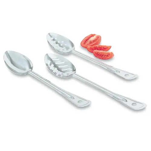 SPOON SLOTTED STAINLESS STEEL 15 INCH