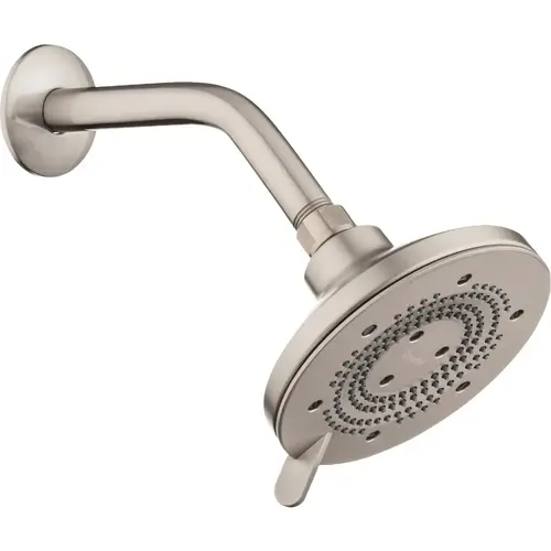 Brondell NE80-SH-BN Nebia Yuba 5-Setting Fixed Showerhead, Brushed Nickel