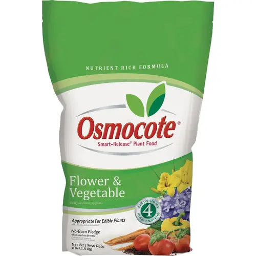 Osmocote 277960 Smart-Release 8 Lb. Flower & Vegetable Plant Food