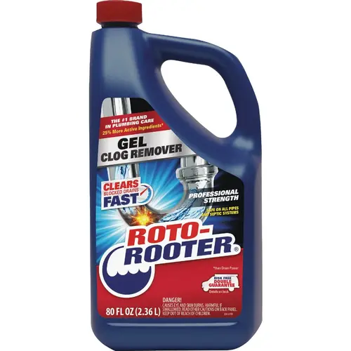 Roto-Rooter 351408 80 Oz. Gel Clog Remover