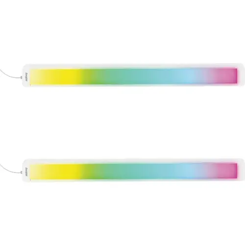 Energizer EUC2-1000-RGB Smart 2 In. W. x 12 In. L. Under Cabinet RGB & IC LED Light Bar Kit Lights White - pack of 2