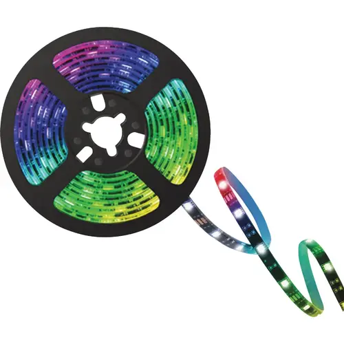 Energizer EIS2-1003-RGB 25 Ft. Smart RGB & IC Indoor WiFi LED Strip Lights Multi-Color