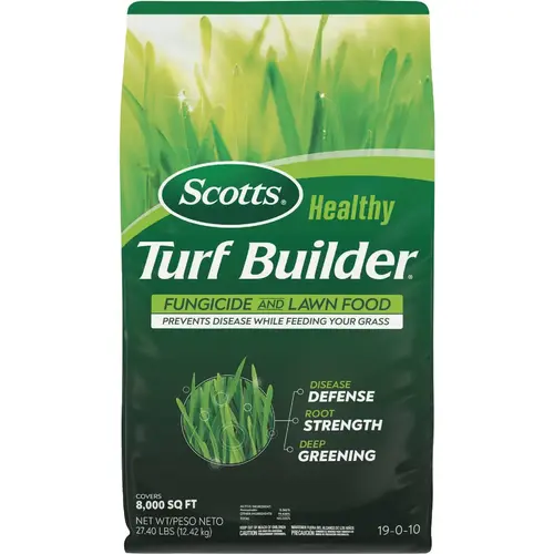 Scotts 26029 Turf Builder 8000 Sq. Ft. 27.40 Lb. Fungicide & Lawn Food