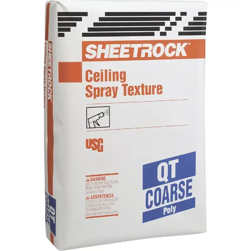 Sheetrock 540790 Popcorn-Coarse 40 Lb. Bag White Spray Texture Material