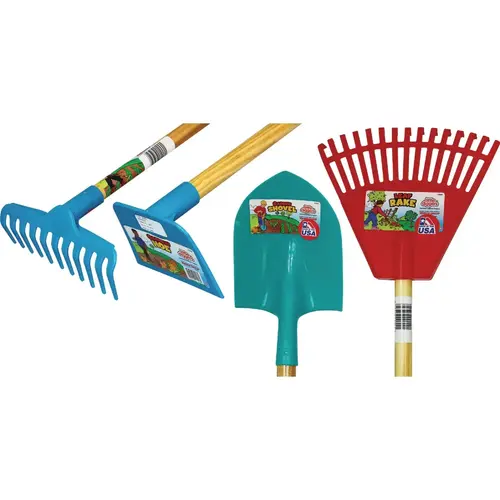 EMSCO GROUP TSDIGGER48 Little Diggers Kids Garden Tool Display