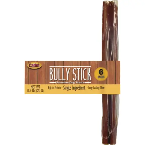 Cadet C01523-9 6 In. Beef Bully Stick Dog Treat