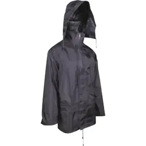 Boss B44340/XL XL Nylon Ripstop Rain Jacket Black Buy Now