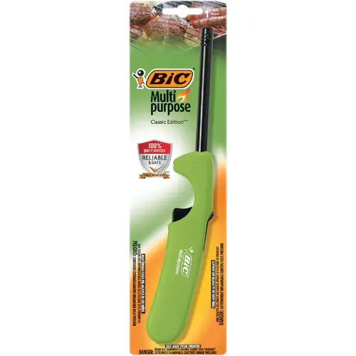 BIC UMP110 Nonrefillable Straight Stem Utility Butane Lighter