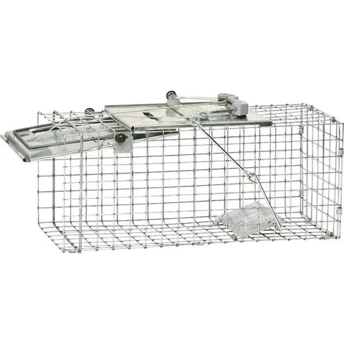 Havahart 1083 Easy Set Galvanized Steel 17 In. Live Squirrel Trap