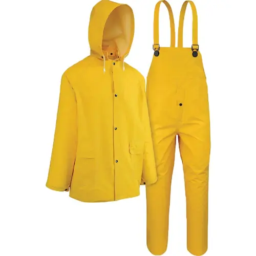 Boss B44035/3XL Rain Suit Yellow PVC/Polyester XXXL Yellow