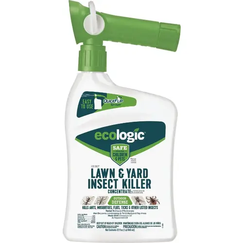 EcoLogic HG-75025 32 Oz. Ready To Spray Hose End Insect Killer