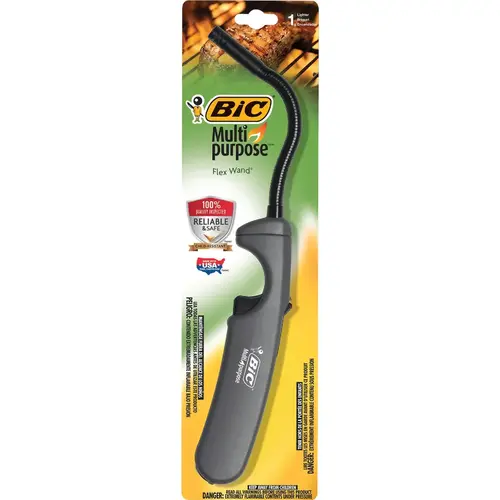 BIC UMFMP110 Nonrefillable Flexible Stem Utility Butane Lighter