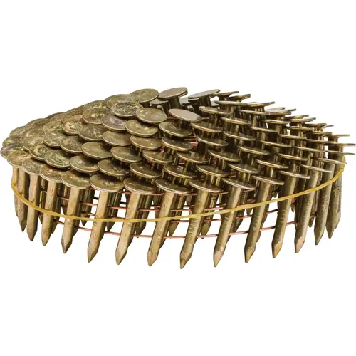 Stinger 611050 1 In. x 0.120 In. 15 Degree Wire Weld Electro Galvanized Coil Roofing Nail (7200 Ct.)