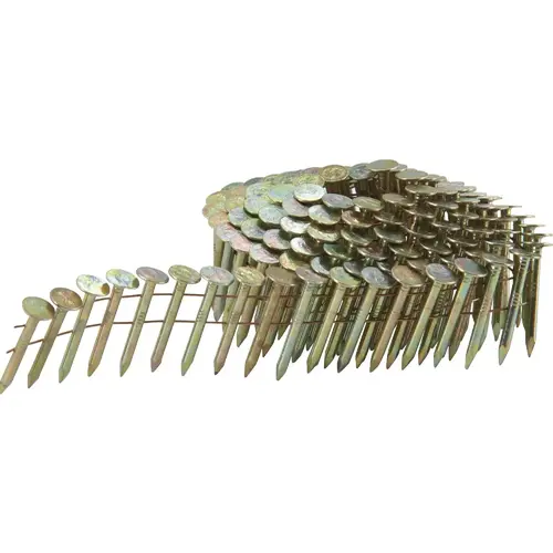 Stinger 0611070 1-1/4 In. x 0.120 In. Wire Weld Electro Galvanized Coil Roofing Nail (7200 Ct.)