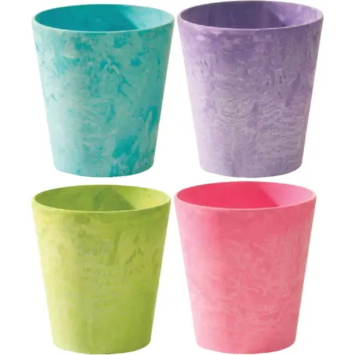 Novelty 70801 5 in. Bright Cache Planter (Assorted Colors)