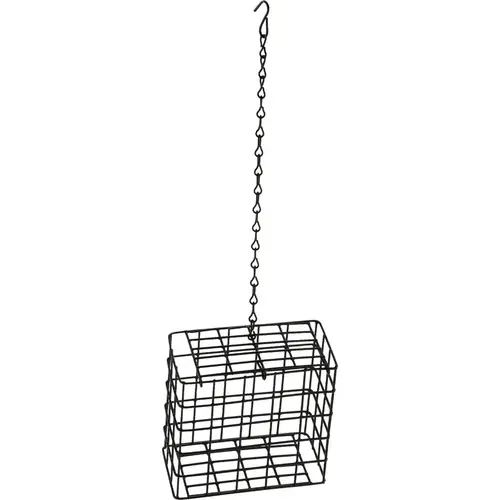 C & S 100214382 6.4 Oz. Double Suet Basket Black