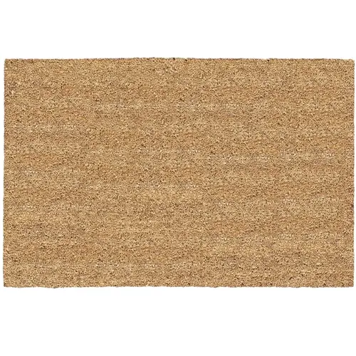 Americo Home 7727023 Tan 24 In. x 36 In. Coir/Vinyl Door Mat