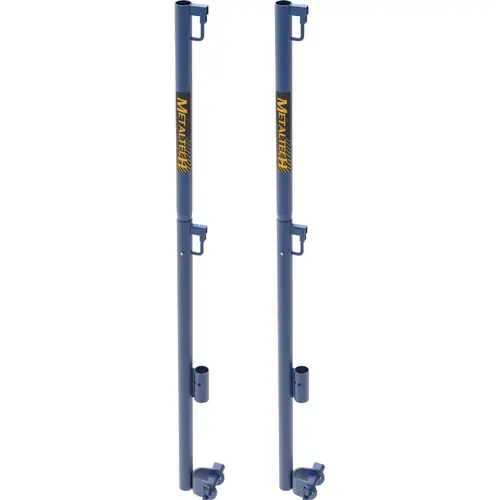 MetalTech M-MGPUSLJP Sectional Guardrail Post With Wedge Clamp (Set Of 2)