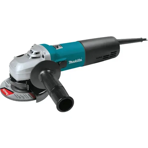 Corded Angle Grinder: 4-1/2" Wheel Dia, 2,800 to 10,500 RPM, 5/8-11 Spindle