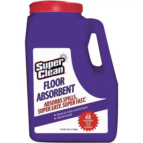 Super Clean 701015 3 Lb. Absorbent Floor Cleaner