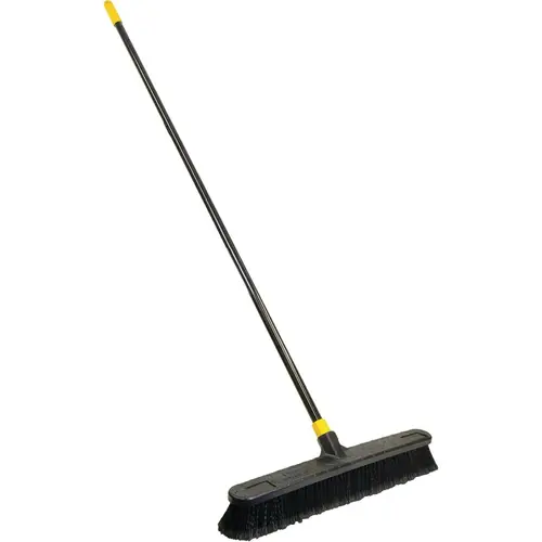 Quickie 533 Bulldozer 24 In. Smooth Surface Push Broom