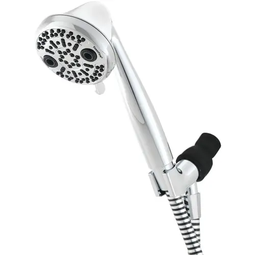 Oxygenics 87146 PowerFlow 3-Spray 1.75 GPM Handheld Shower Head, Chrome