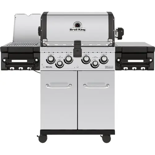 Broil King 956944 Regal S490 Pro IR 4-Burner Stainless Steel 50,000 BTU LP Gas Grill