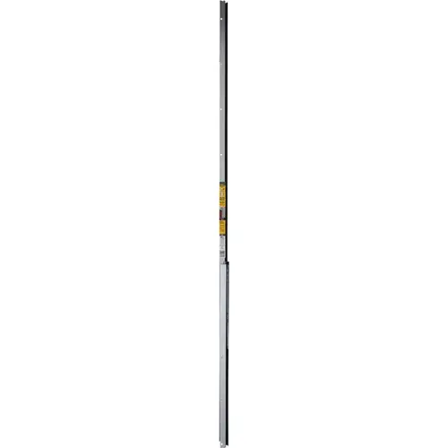 M-D 43345 Building Products Aluminum and Vinyl-coated Foam Heavy-duty Screw-on Top and Sides Door Seal Kit, Silver