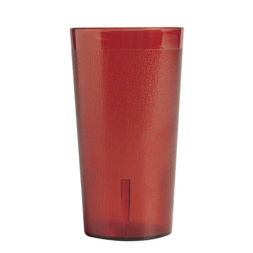 CAMBRO 1200P2156 Cambro Colorware 12.6 Ounce Red Plastic Tumbler Cup, 24 Each