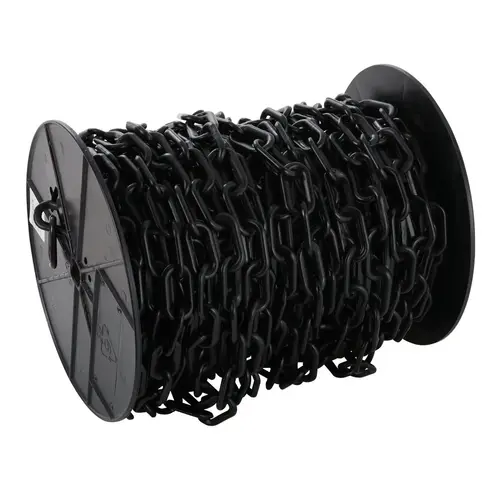 MR CHAIN 50103 #8 Black 125 Ft. Plastic Chain