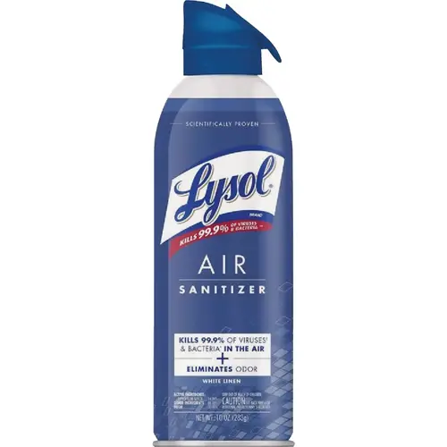 LYSOL 1920099351 10 Oz. White Linen Air Sanitizer Spray