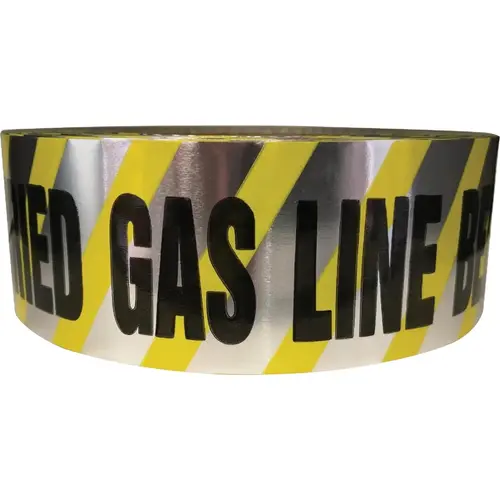 Pro-Poly 2 In. x 100 Ft. Direct Burial Gas Line Caution Tape
