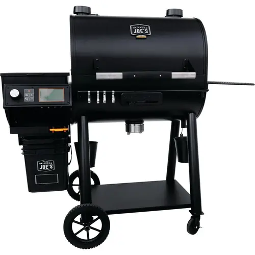 Oklahoma Joe's 22202150 Rider DLX 1200 GEN2 Black 1200 Sq. In. Pellet Grill