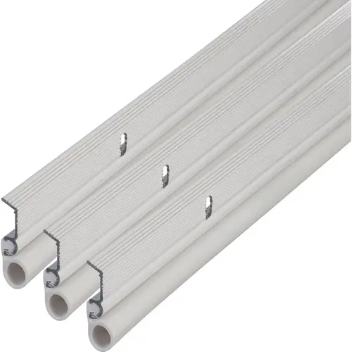 M-D 01958 Building Products White Aluminum and Vinyl Screw-on Top and Sides Door Seal Kit