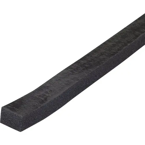 Building Products 3/8 In. x 1/2 In. x 10 Ft. Black Sponge Window Seal for Large Gaps