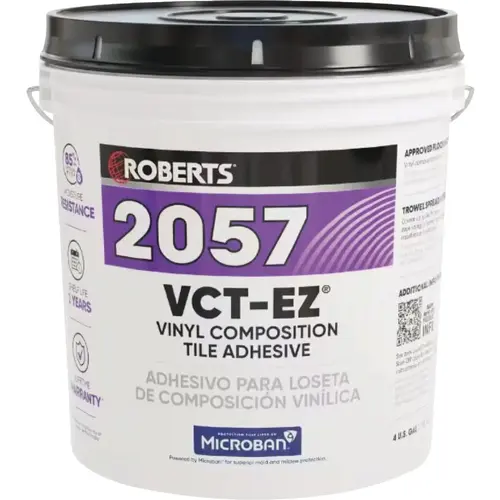 Roberts 2057-4 2057 VCT EZ 4 Gal. Vinyl Composition Tile Adhesive