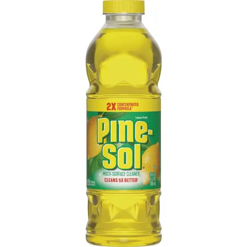 Pine-Sol 60154 24 Oz. Lemon Fresh Multi-Surface All-Purpose Cleaner