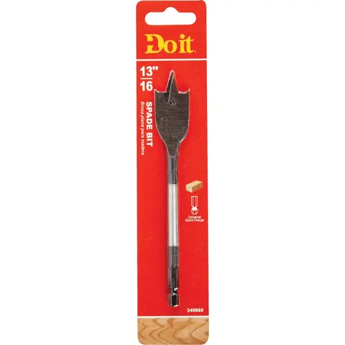 Do it Best 278041DB Do it 13/16 In. x 6-1/4 In. Spade Bit