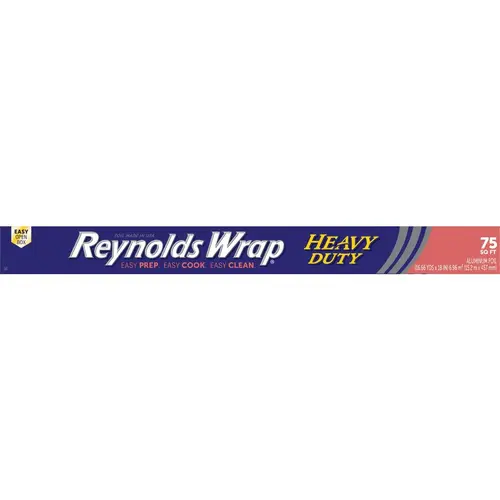 Reynolds F28028 Wrap 75 Sq. Ft. Heavy-Duty Aluminum Foil