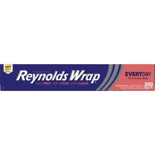 Reynolds F20018 Wrap 200 Sq. Ft. Aluminum Foil