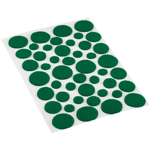 Do it 232343 Assorted Green Light Duty Felt Pads, (46-Count)