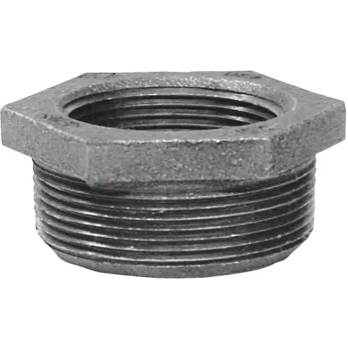 ANViL 8700129557 1-1/2 In. x 1/2 In. Hexagon Black Iron Bushing