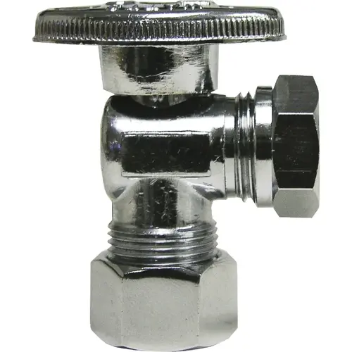 5/8 In. OD x 7/16 In. SLIP Quarter Turn Angle Stop