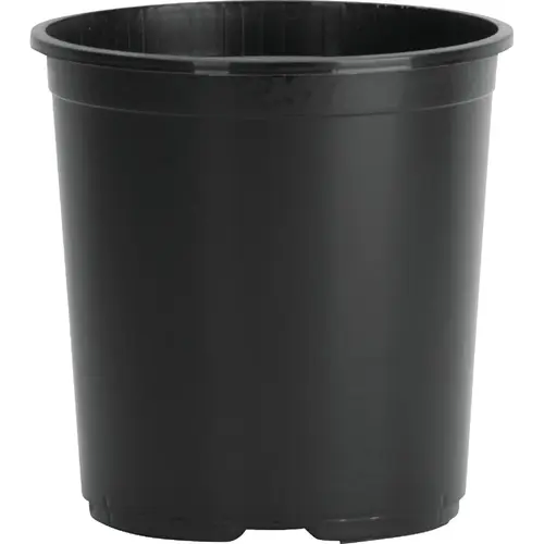 Myers NSR003G0G18 3 Gal. 9 In. H. x 10-1/2 In. Dia. Black Poly Flower Pot