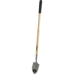 Do it Best YN-8SJ3-11-1L 44 In. Wood Handle Round Point Floral Shovel