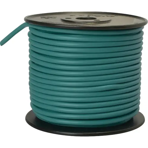 Road Power 56133023 100 Ft. 10 Ga. PVC-Coated Primary Wire, Green